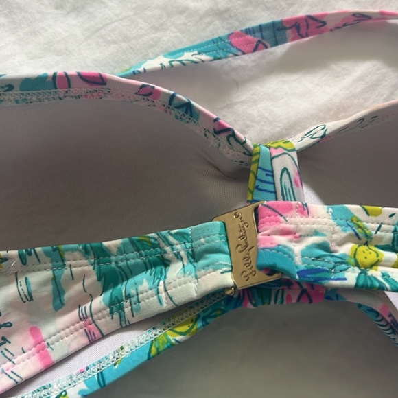 Lilly Pulitzer strapless bikini size 10 - Picture 7 of 10